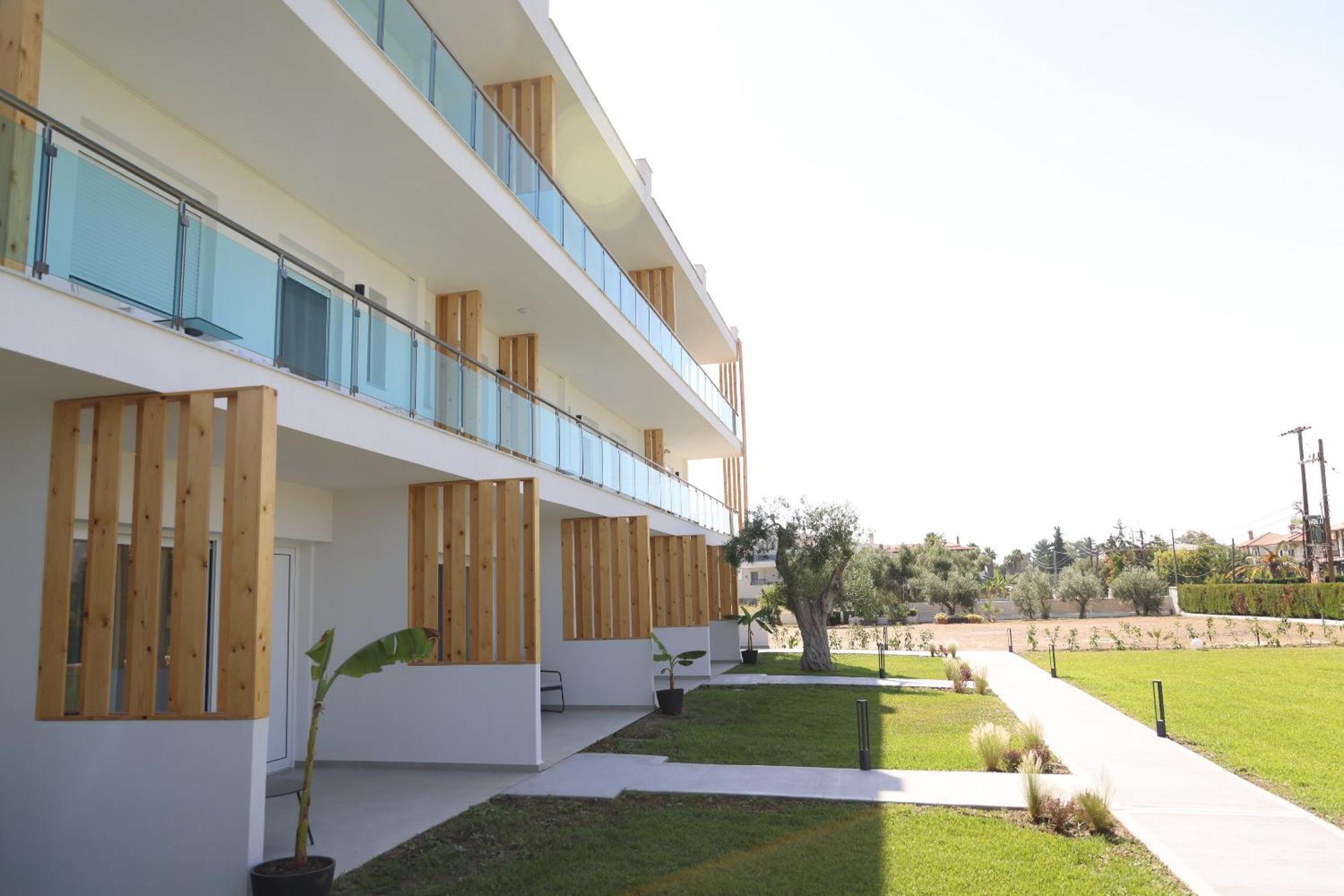 Asterias Premium Holiday Apartments Пефкохори Экстерьер фото