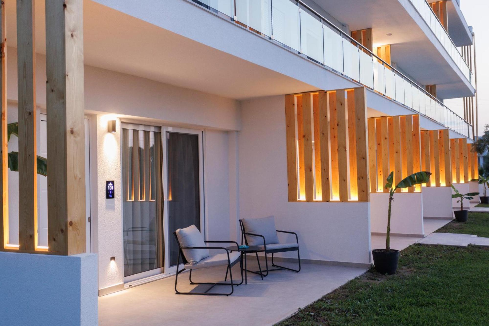 Asterias Premium Holiday Apartments Пефкохори Экстерьер фото